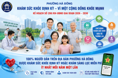 TRƯỜNG MẦM NON HOA MAI TUYÊN TRUYỀN THỰC HIỆN KẾ HOẠCH SỐ 298/KH-UBND VỀ KHÁM SỨC KHỎE ĐỊNH KỲ CHO NGƯỜI DÂN GIAI ĐOẠN 2026–2030